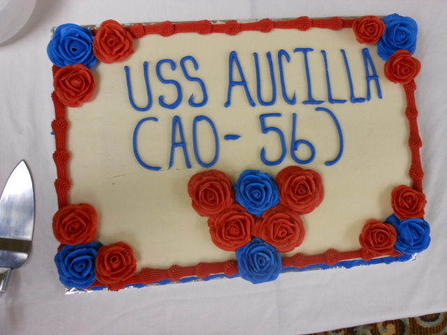 The USS Aucilla cake