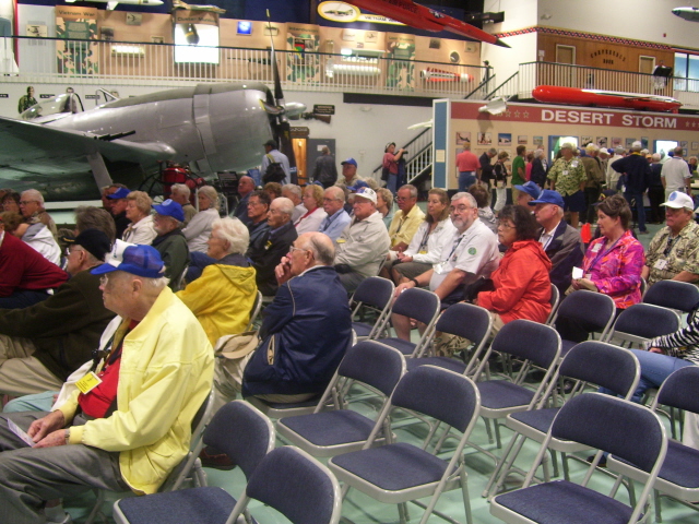 Briefing at the Armament Museum at Eglin AFB