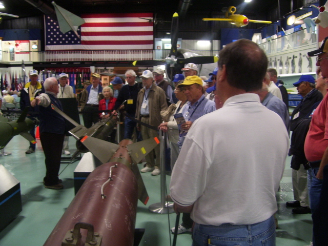 Briefing at the Armament Museum at Eglin AFB