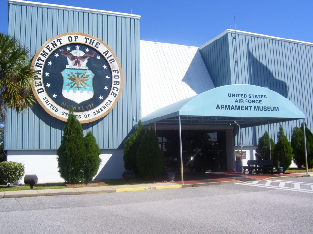 Touring at the Armament Museum at Eglin AFB
