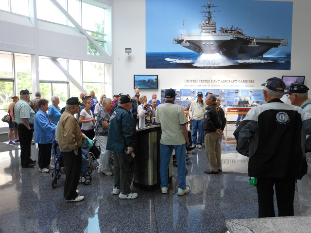 Welcome to the National Naval Aviation Museum and our tour guide Ron