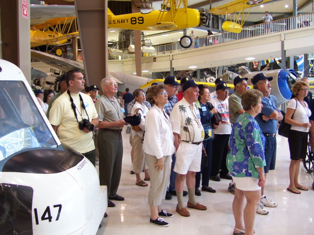 Guided tour of the Naval Air Museum