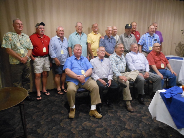 The men of VF-103 at the Angus banquet